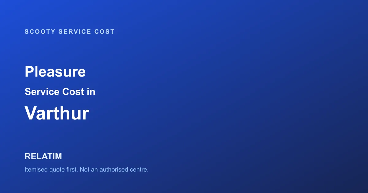 Pleasure Service Cost in Varthur, Bangalore